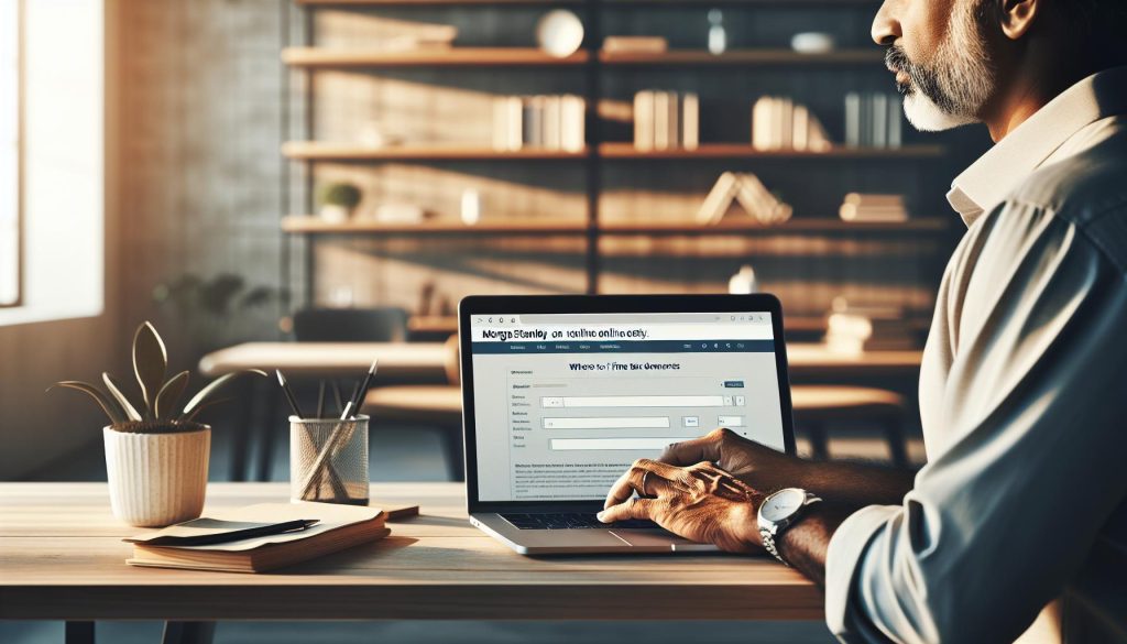 Where to Find Tax Documents on Morgan Stanley Online Easily