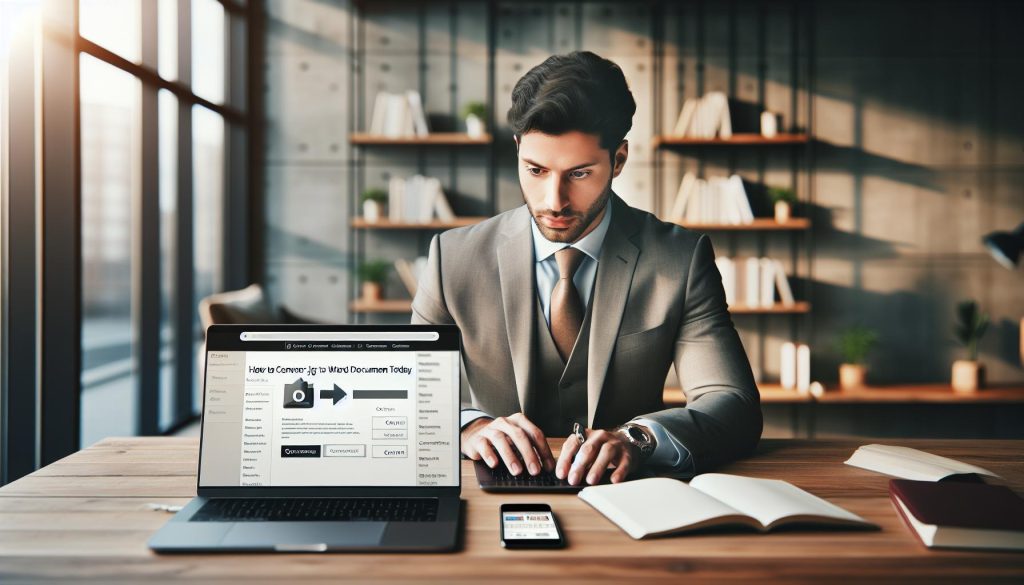 How to Convert JPG to Word Document Online Free Today