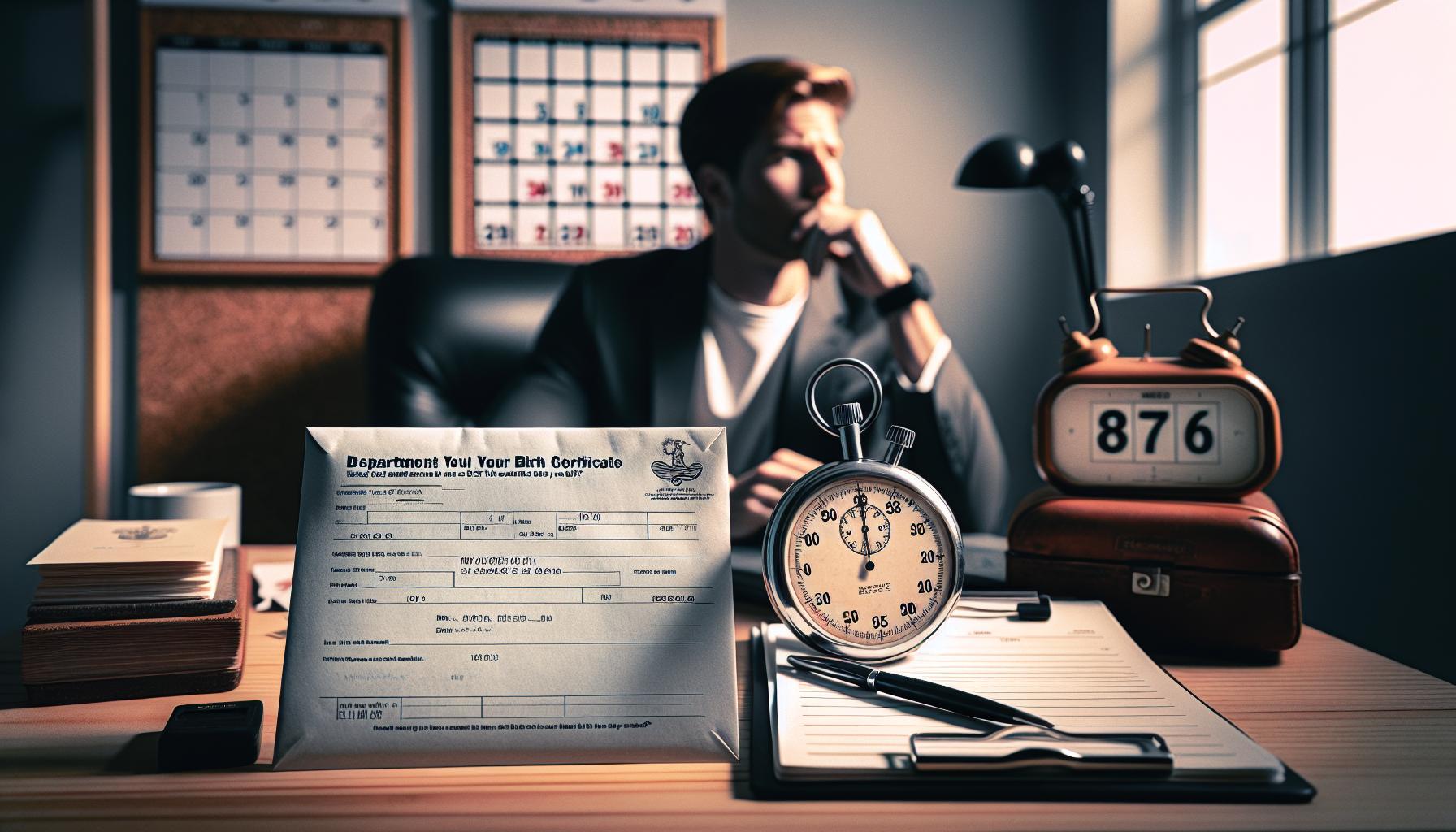 How Long Does It Take to Receive Your Birth Certificate by Mail?