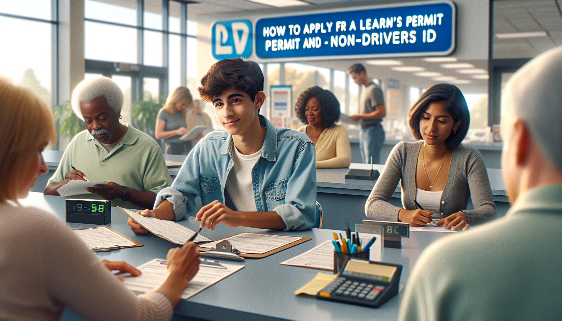 How to Apply for a Learner's Permit and Non-Driver ID