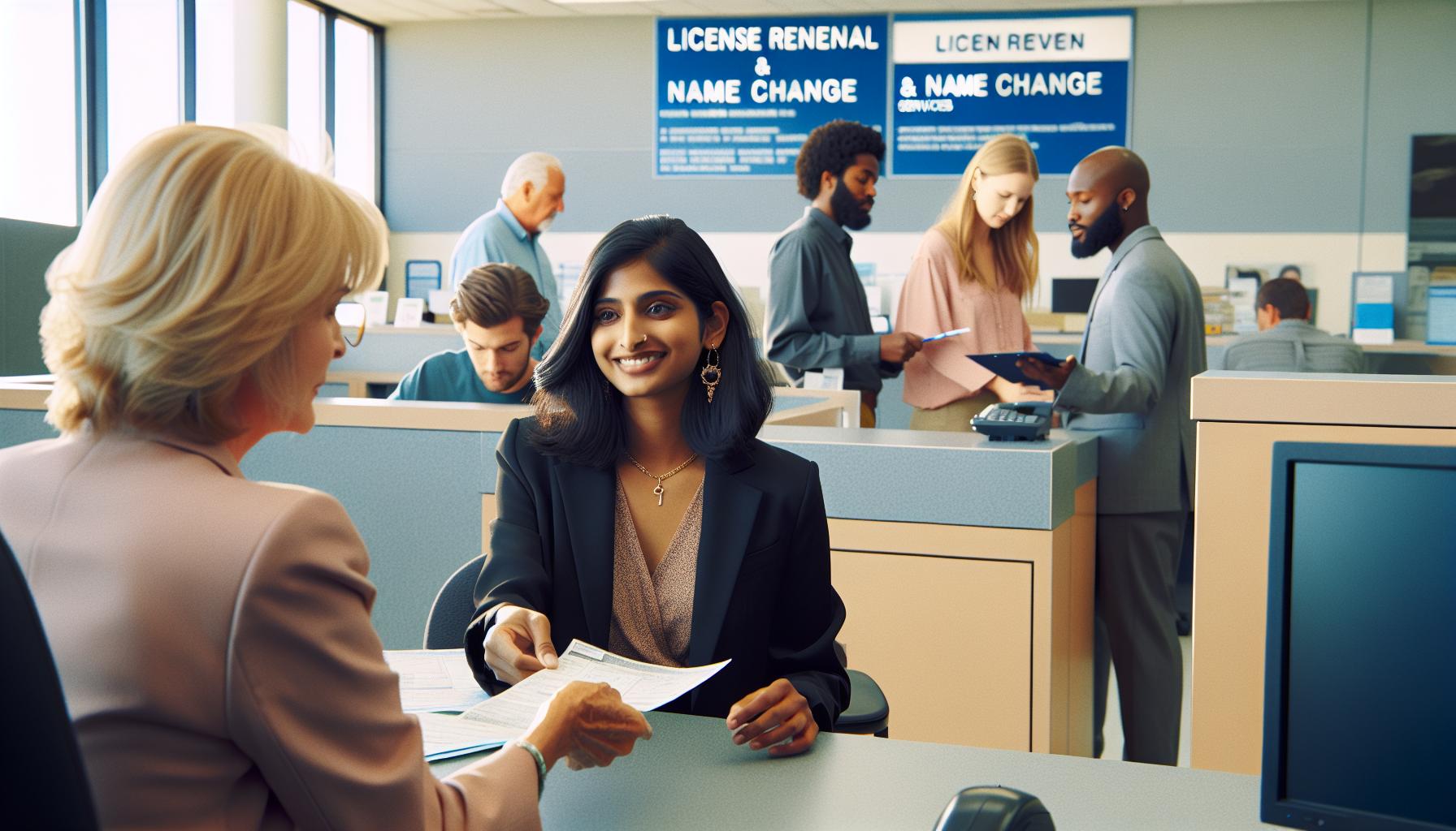 Renewing Your License with a Name Change