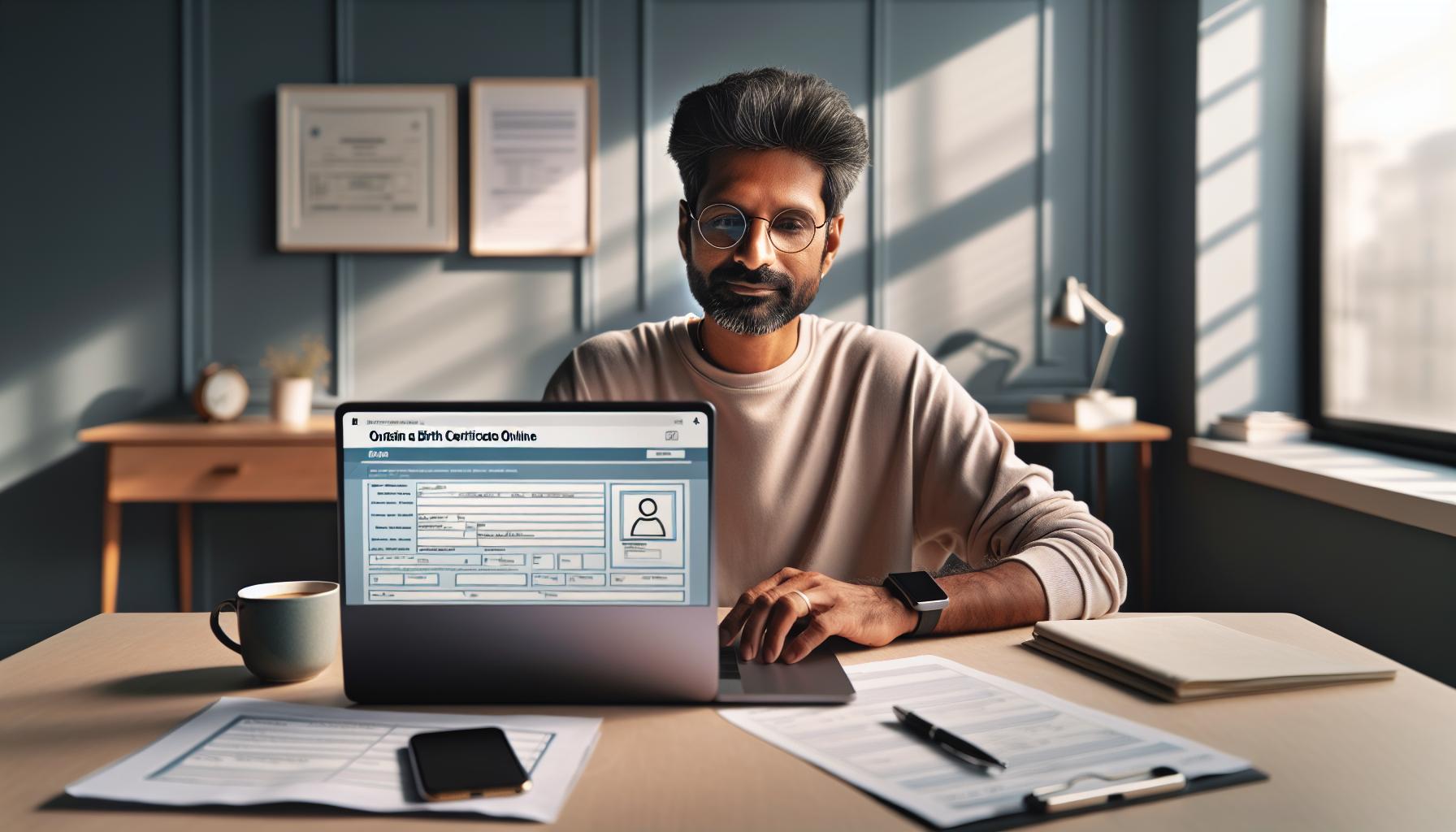 The Process of Obtaining Your Birth Certificate Online