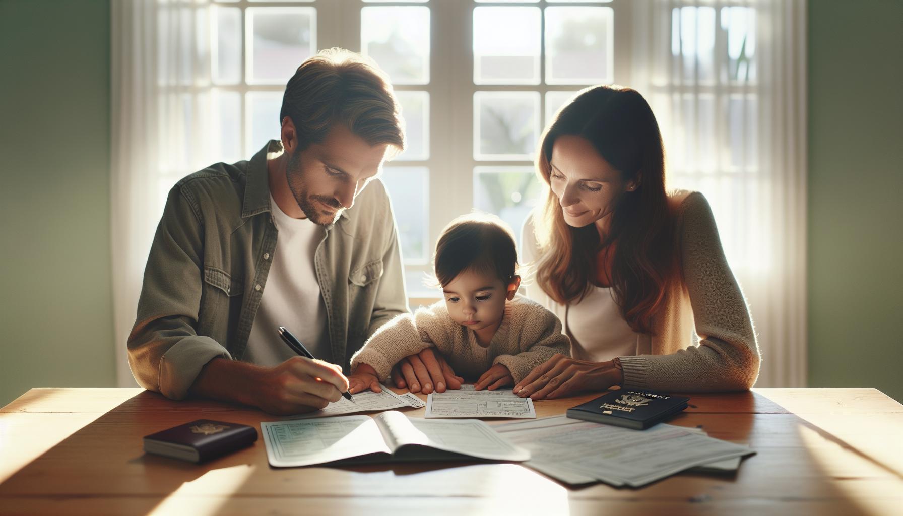 The Process of Applying for a Child's Passport