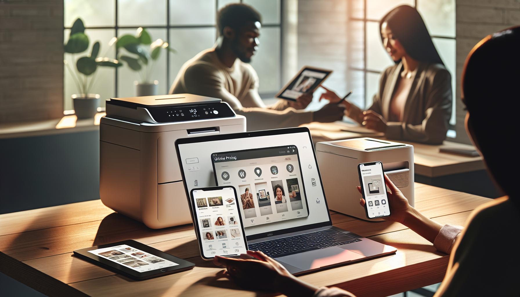 Compatible Devices for Online Printing