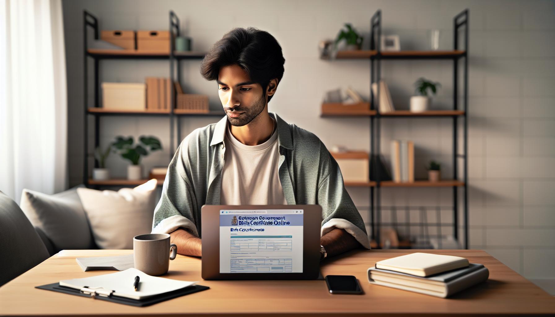 How to Obtain a Birth Certificate Online