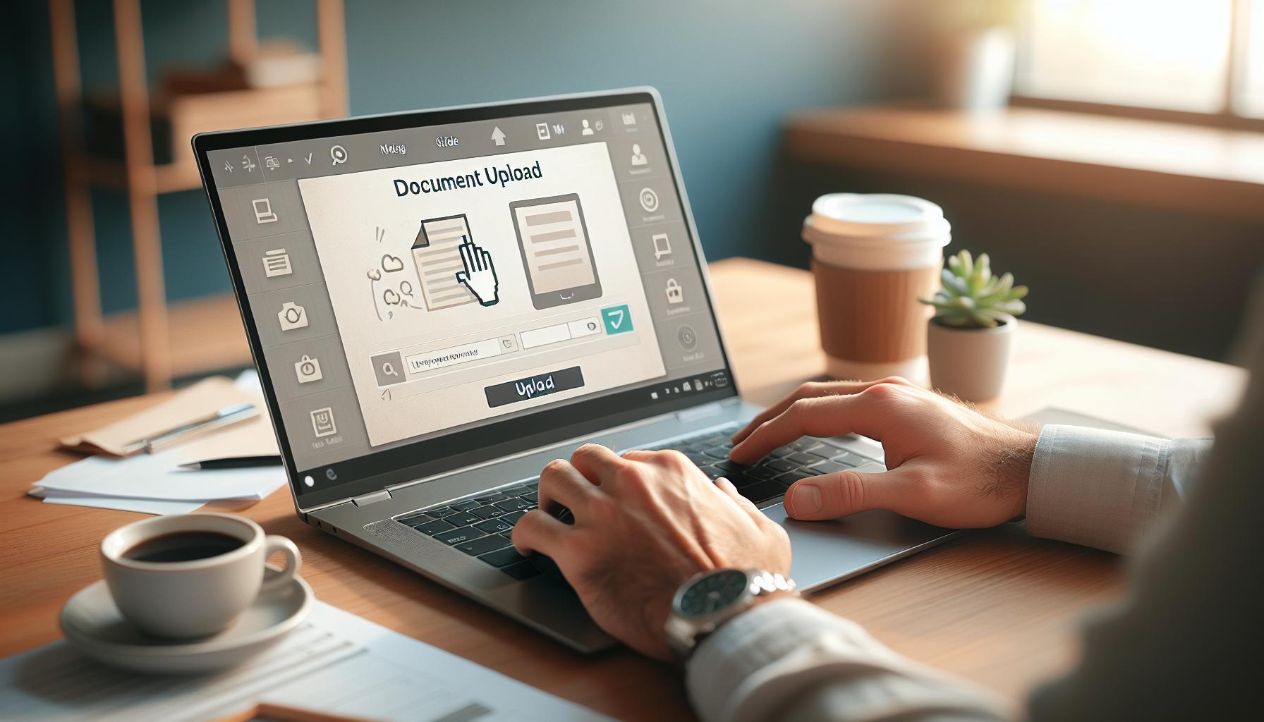 How to Clear Blur Document Image Online Free and Fast 2 Step-by-Step Guide: Uploading Your Document Image
