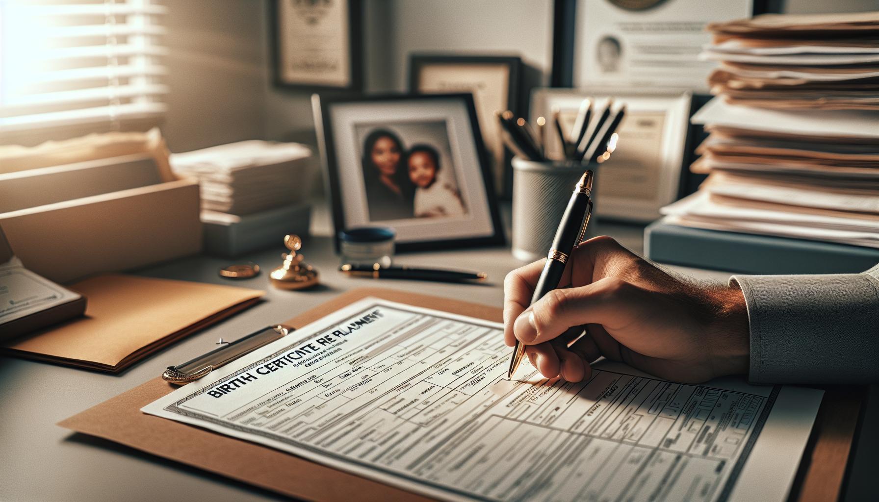 Step-by-Step Guide to Replacing Your Birth Certificate