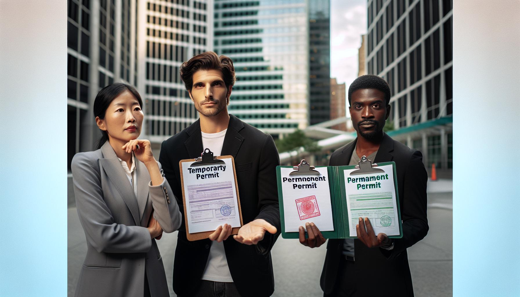 Differences Between Temporary and Permanent Permits