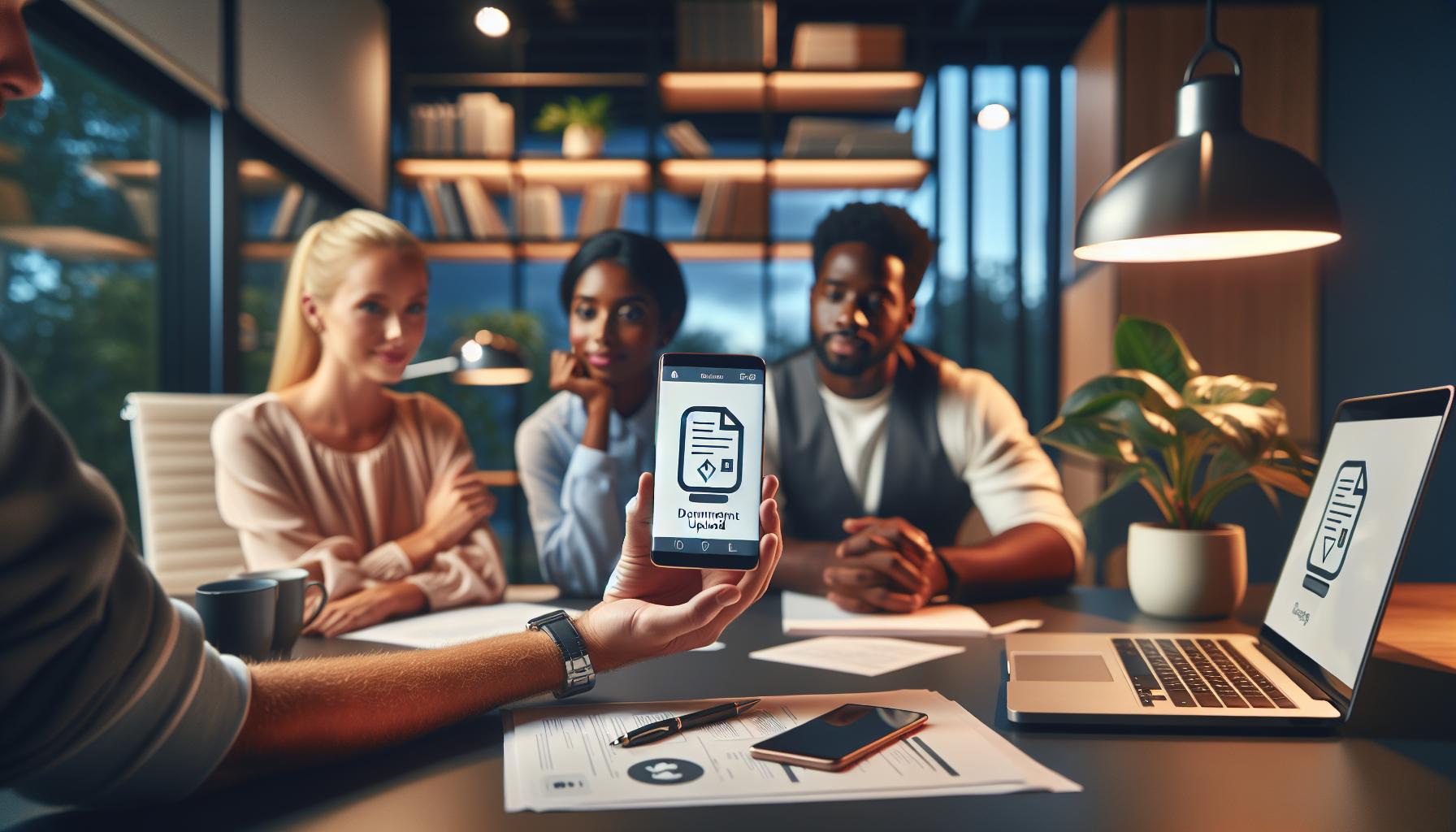 How to Upload Documents in Online Application from Phone Fast 1 Key Features of a User-Friendly Mobile App for Document Uploads